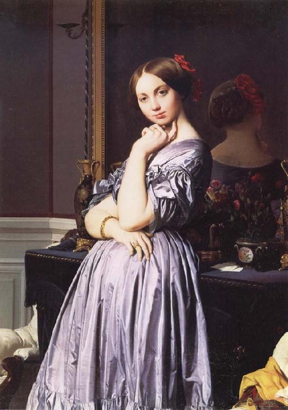 Jean-Auguste Dominique Ingres Comtesse d-Haussonville oil painting picture